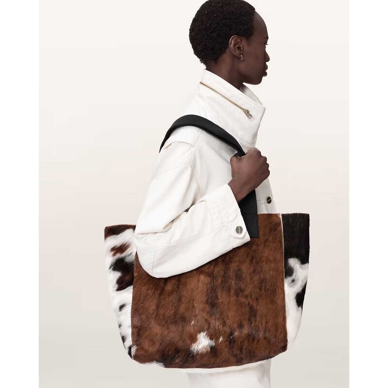 AllSaints Izzy Cow Leather Tote image number 1